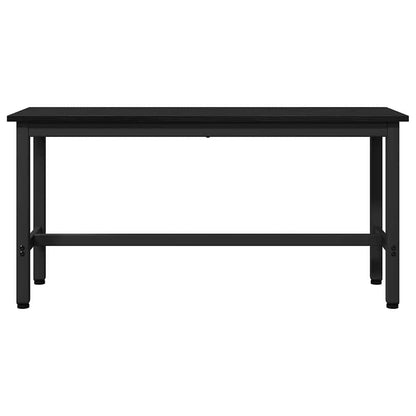 Jídelní Lavička 2 Pcs Černý Dub 100 X 32,5 X 48,5 Cm