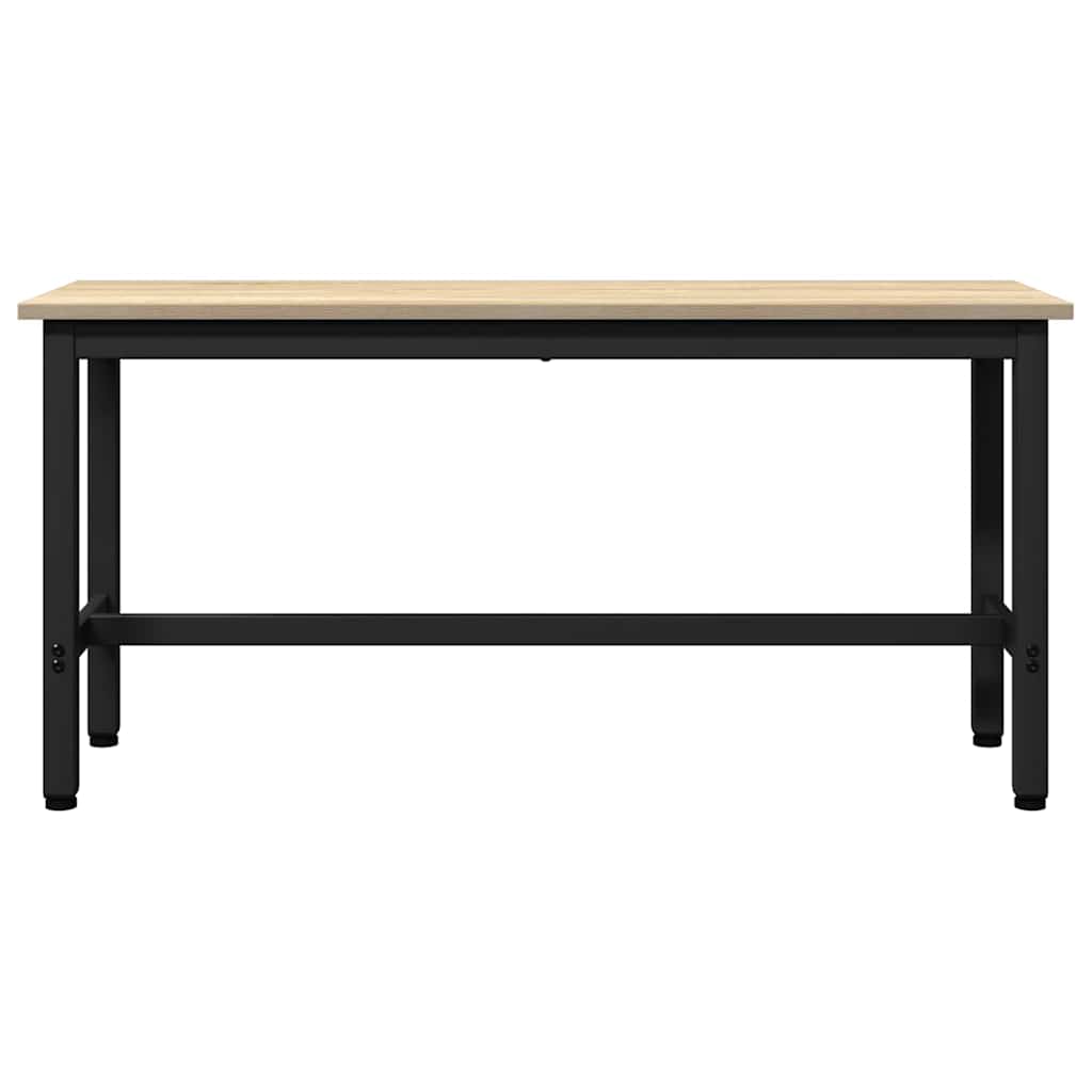 Jídelní Lavička 2 Pcs Sonoma Dub 100 X 32,5 X 48,5 Cm