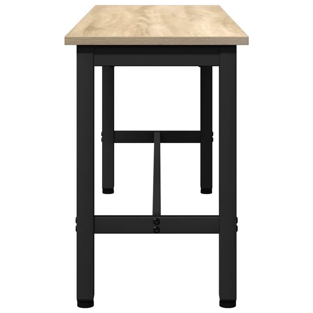Jídelní Lavička 2 Pcs Sonoma Dub 100 X 32,5 X 48,5 Cm