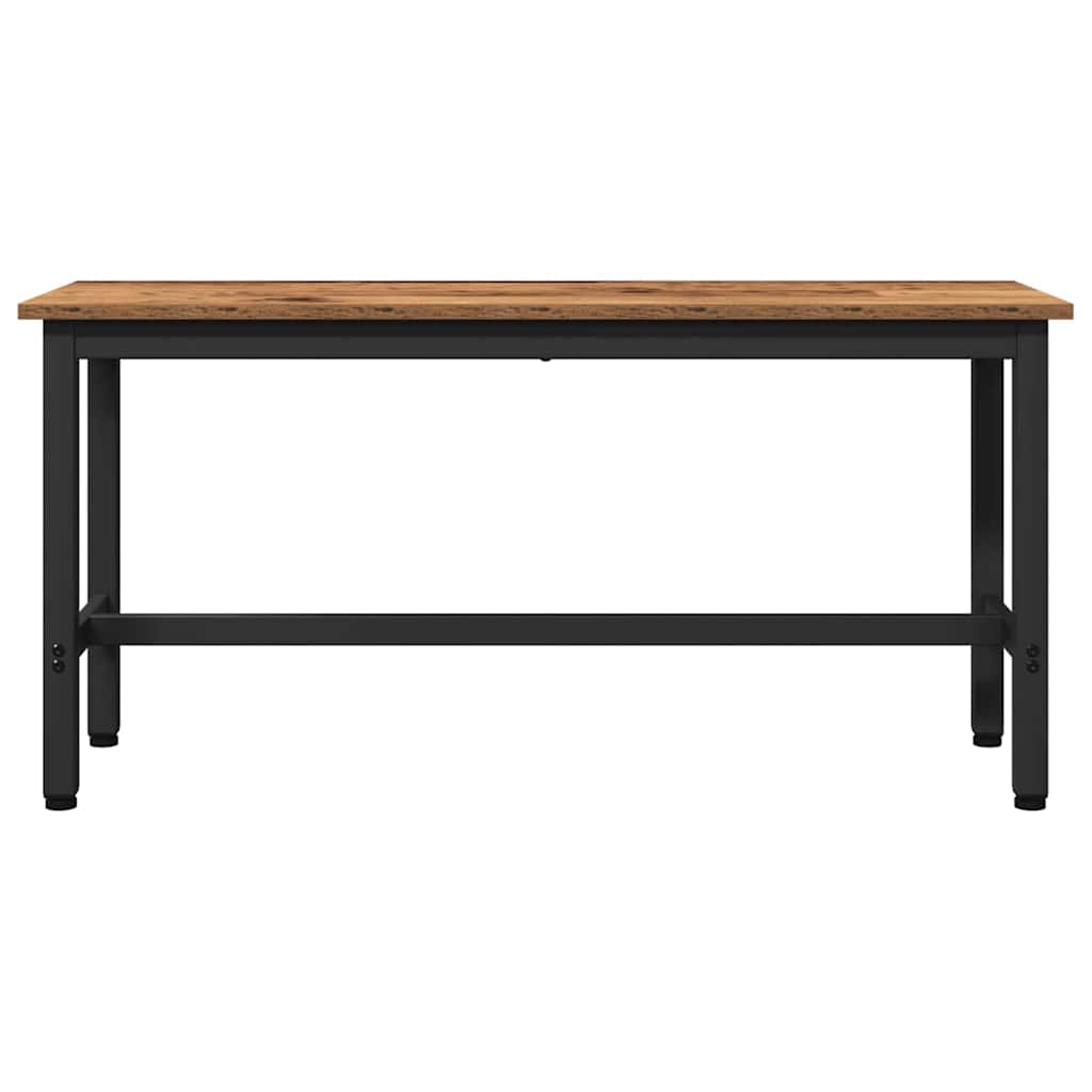 Jídelní Lavička 2 Pcs Staré Dřevo 100 X 32,5 X 48,5 Cm