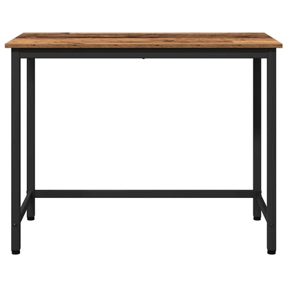 Stůl Staré Dřevo 80 X 50 X 76,5 Cm Inženýrské Dřevo A Ocel