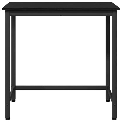 Stůl Černý Dub 100 X 50 X 76,5 Cm Inženýrské Dřevo A Ocel