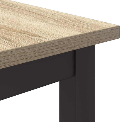 Stůl Sonoma Dub 100 X 50 X 76,5 Cm Inženýrské Dřevo A Ocel