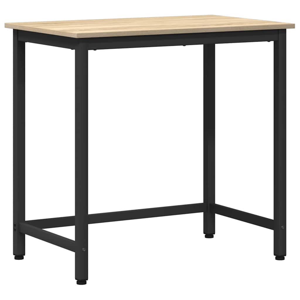 Stůl Sonoma Dub 100 X 50 X 76,5 Cm Inženýrské Dřevo A Ocel
