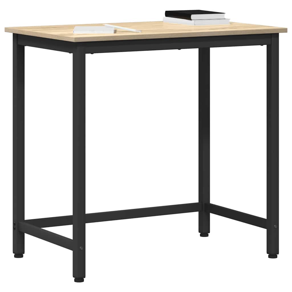 Stůl Sonoma Dub 100 X 50 X 76,5 Cm Inženýrské Dřevo A Ocel