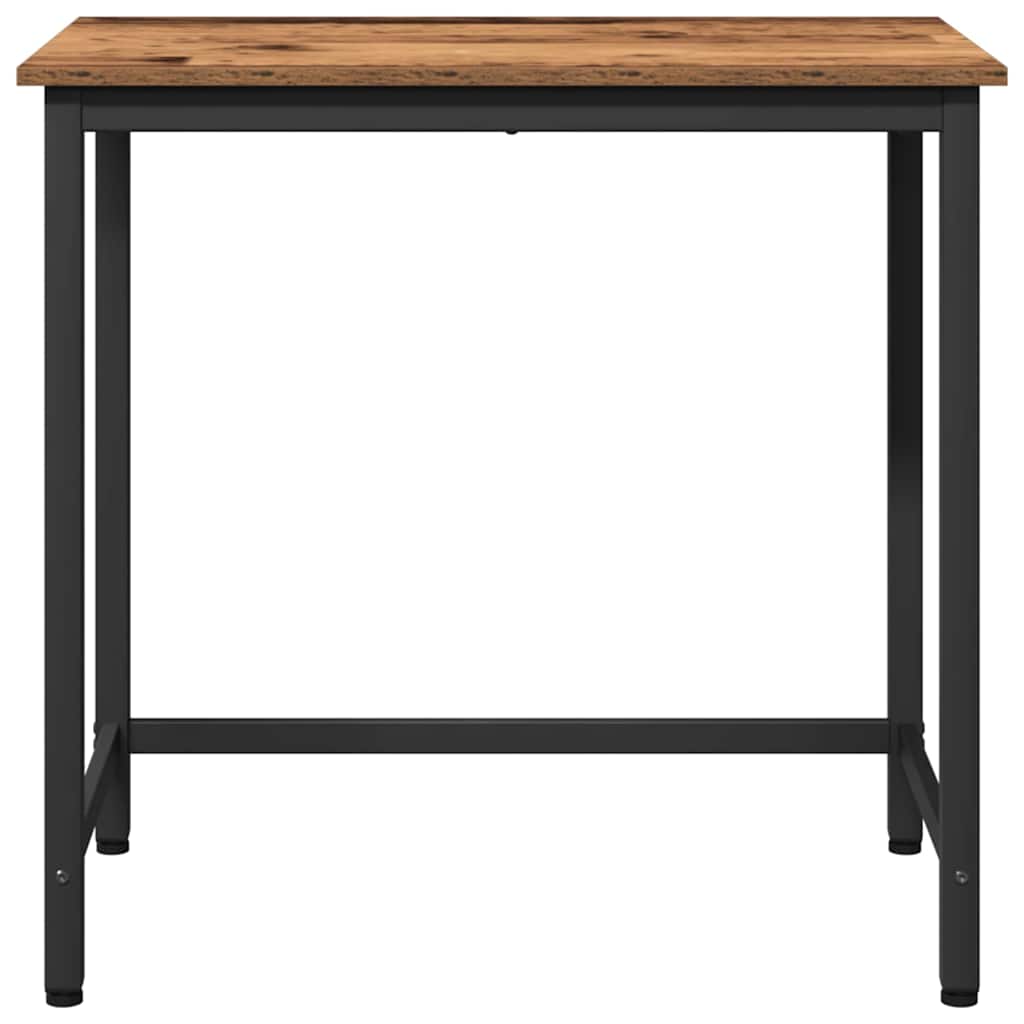 Stůl Staré Dřevo 100 X 50 X 76,5 Cm Inženýrské Dřevo A Ocel