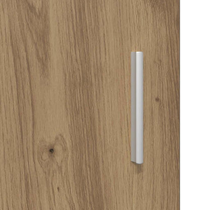 Dřevěná Skříň Artisanový Dub Kompozitní Dřevo