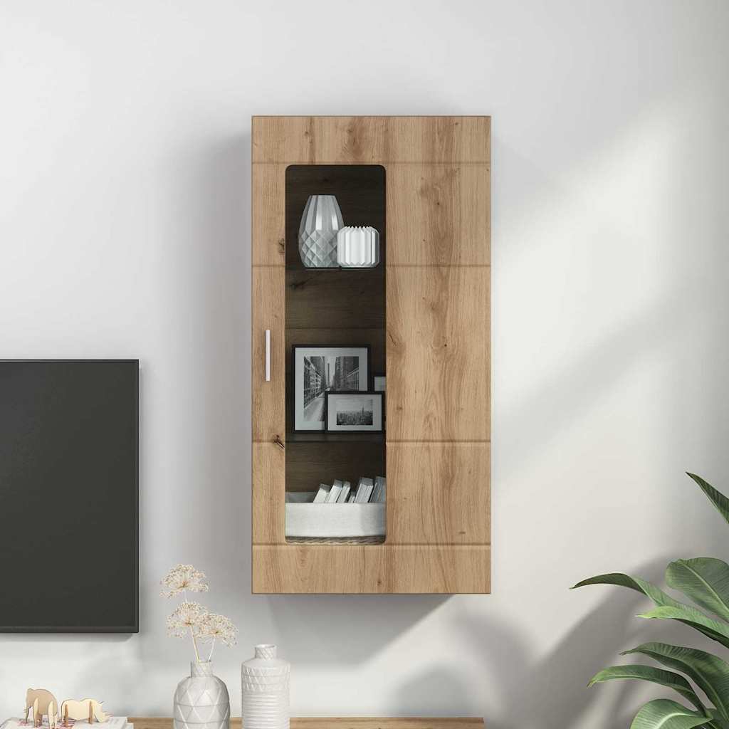 Dřevěná Skříň Artisanový Dub Kompozitní Dřevo