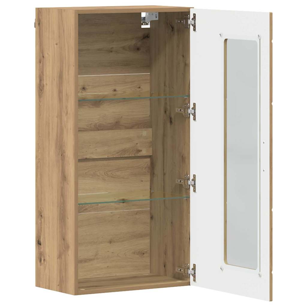 Dřevěná Skříň Artisanový Dub Kompozitní Dřevo