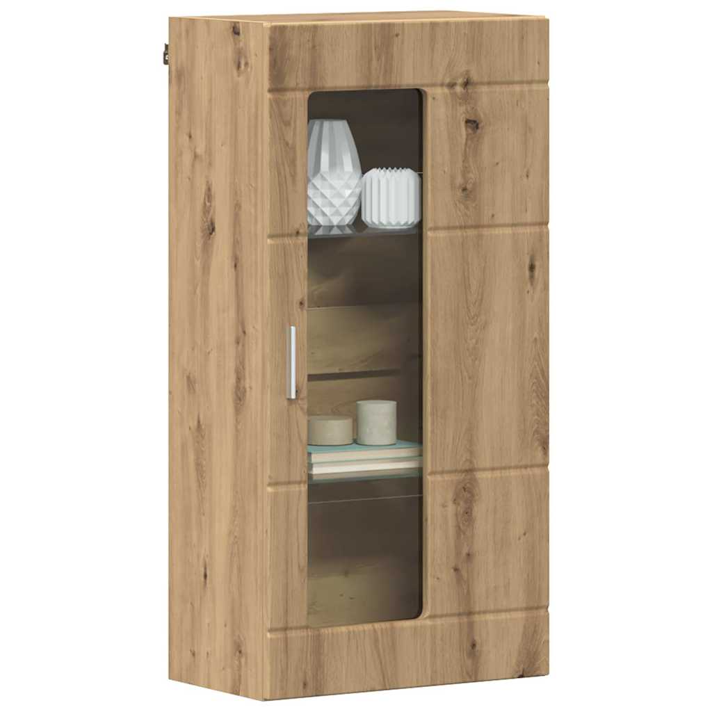 Dřevěná Skříň Artisanový Dub Kompozitní Dřevo