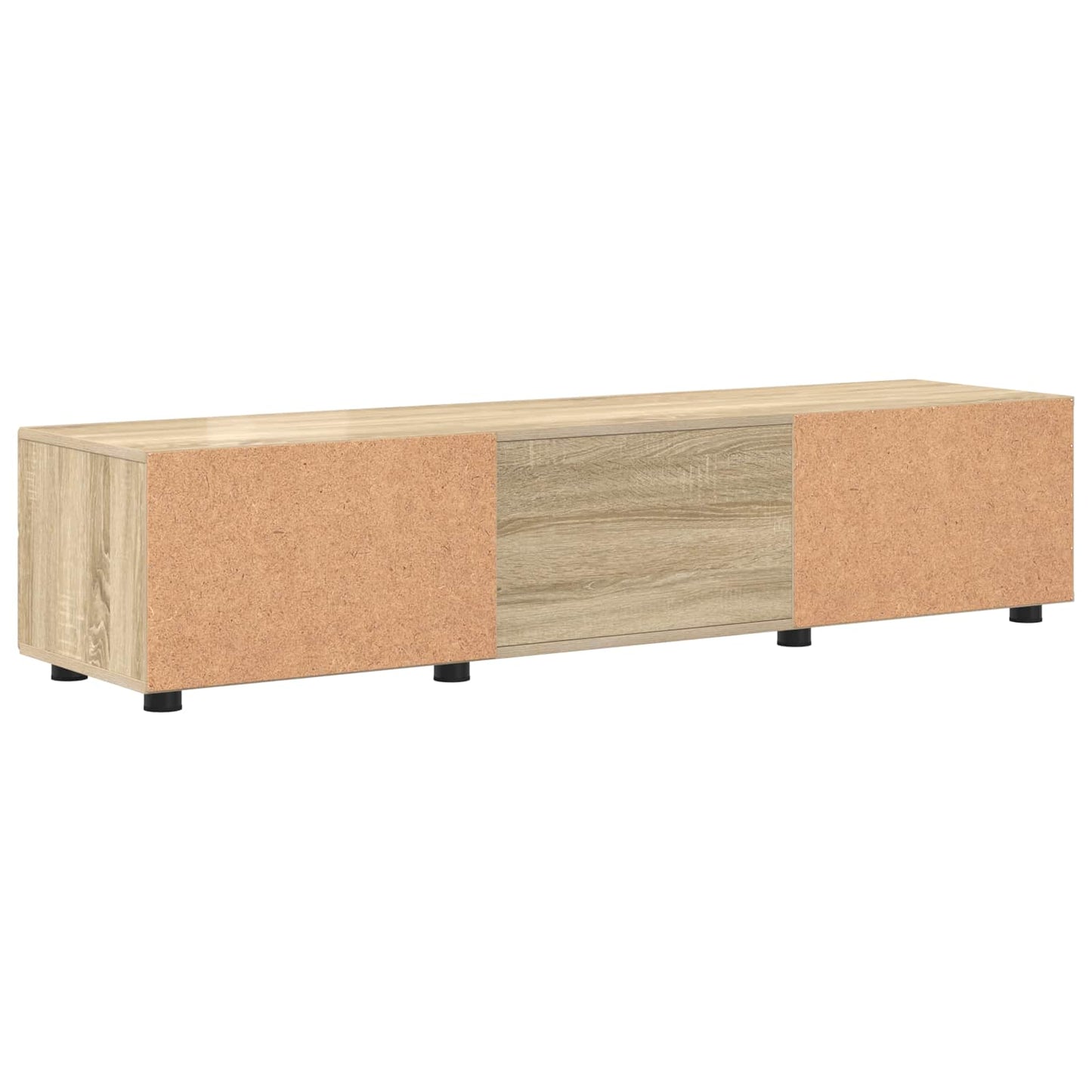 Dřevěná Skříň 150 X 39 X 30 Cm Sonoma Dub Kompozitní Dřevo