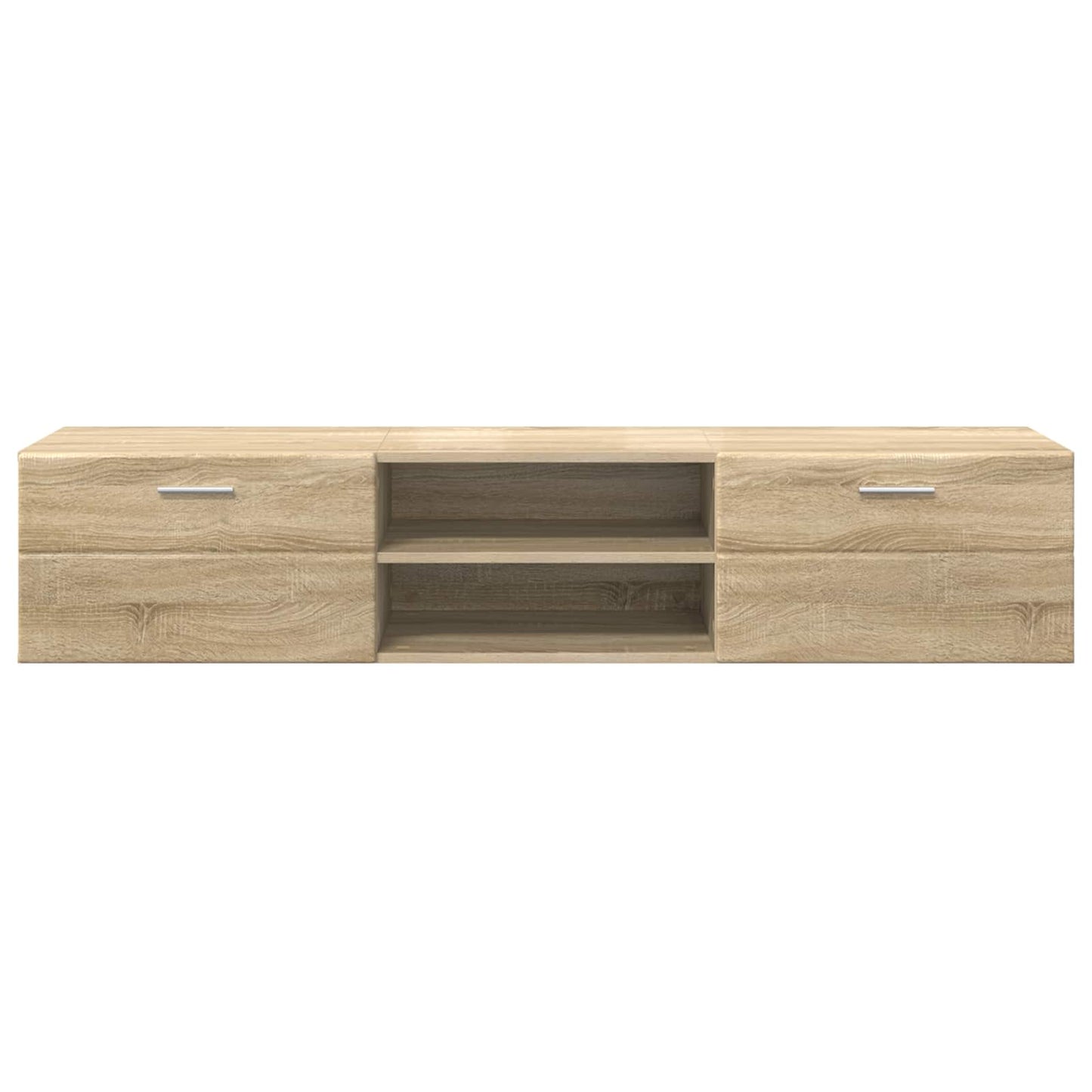 Dřevěná Skříň 150 X 39 X 30 Cm Sonoma Dub Kompozitní Dřevo