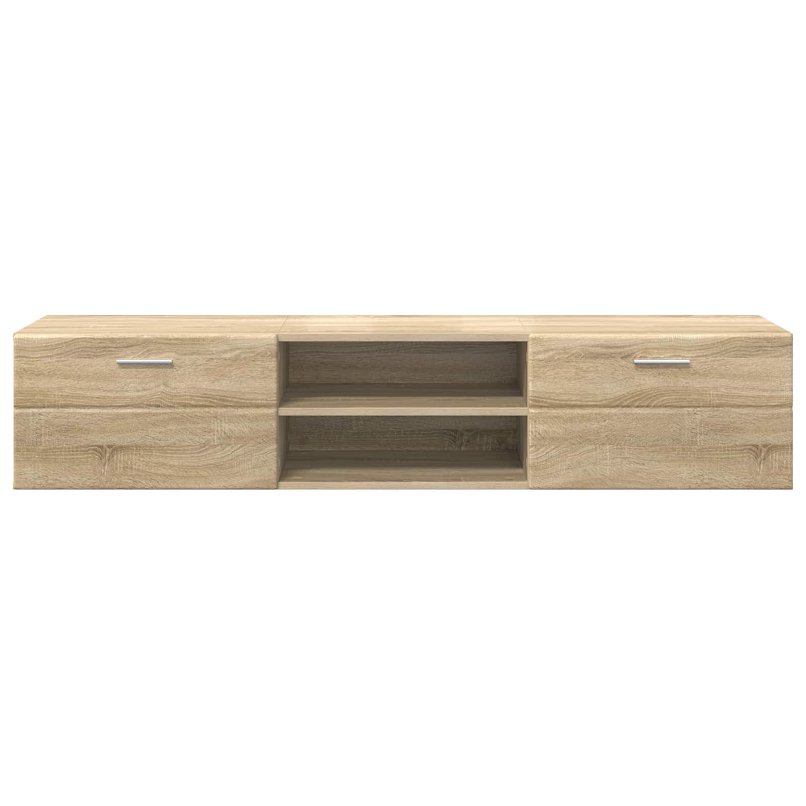 Dřevěná Skříň 150 X 39 X 30 Cm Sonoma Dub Kompozitní Dřevo