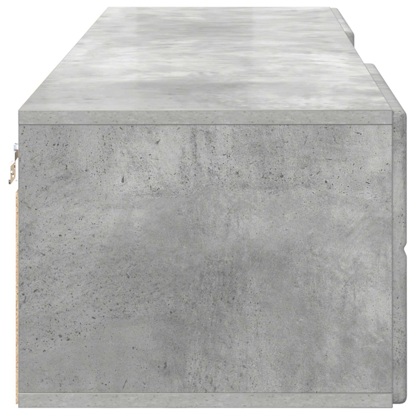 Dřevěná Skříň 150 X 39 X 30 Cm Vysoce Lesklá Bílá