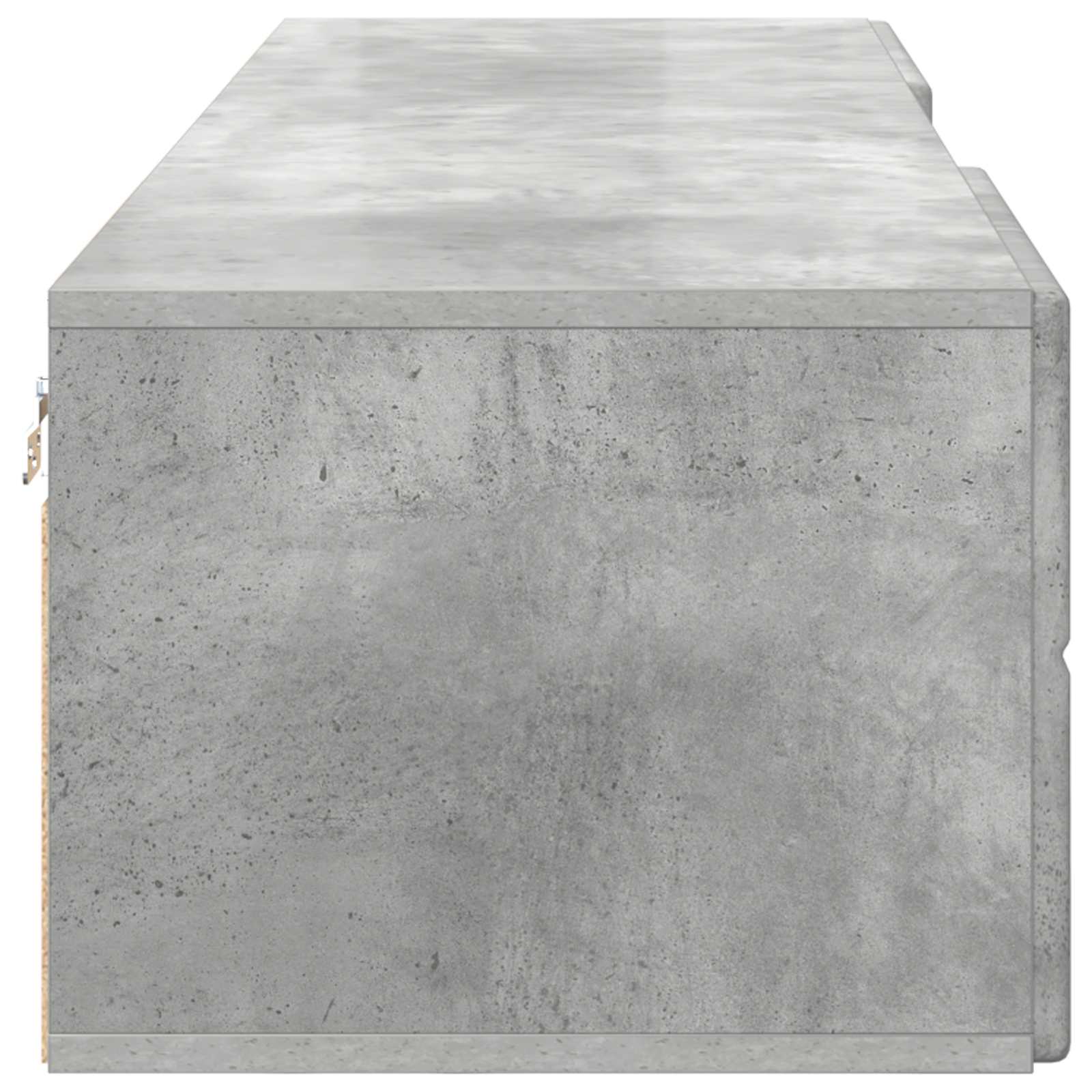 Dřevěná Skříň 150 X 39 X 30 Cm Vysoce Lesklá Bílá