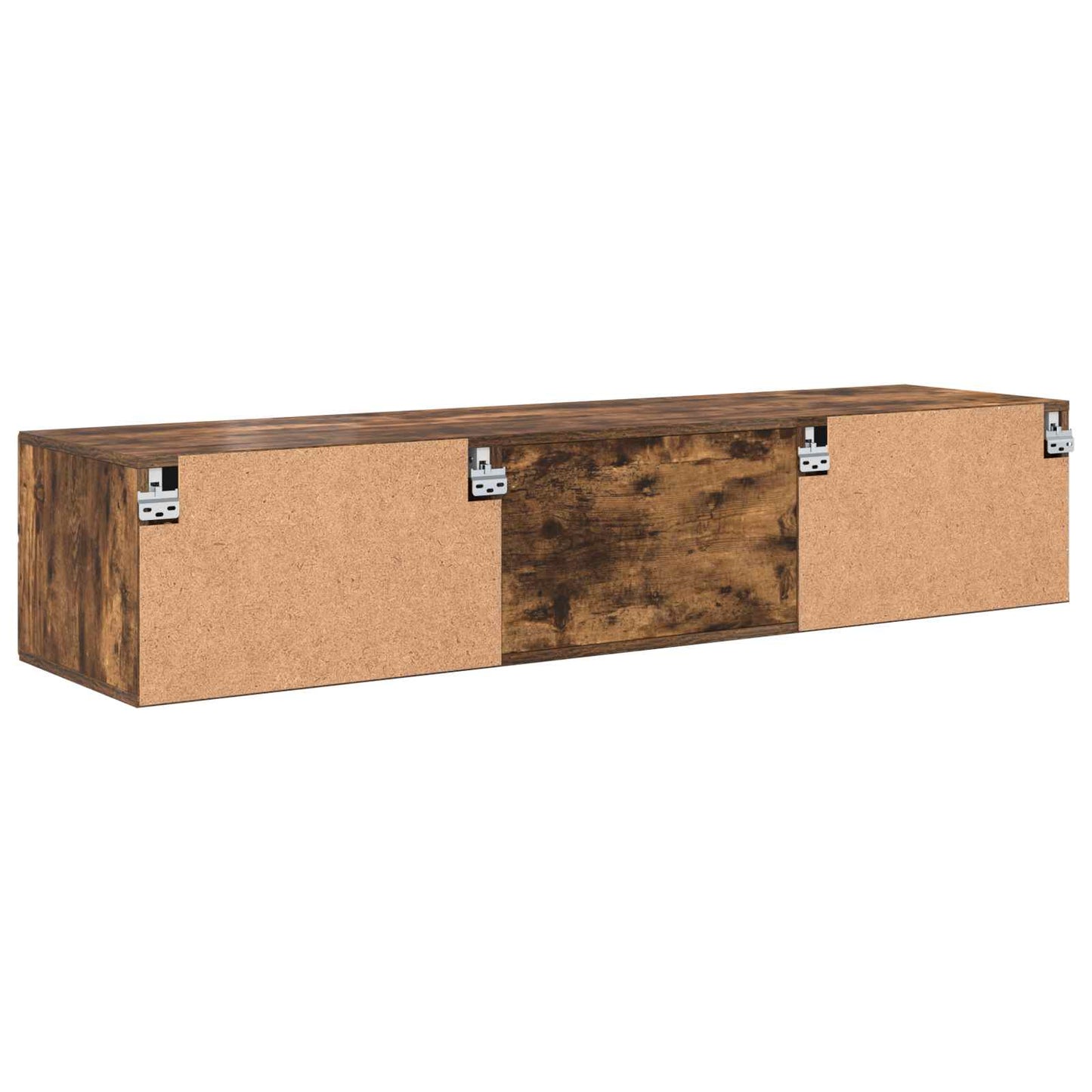 Dřevěná Skříň 150 X 39 X 30 Cm Kouřový Dub Kompozitní Dřevo