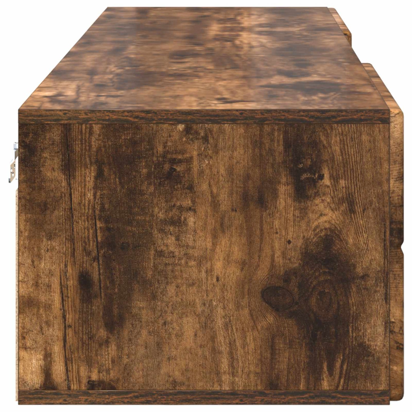 Dřevěná Skříň 150 X 39 X 30 Cm Kouřový Dub Kompozitní Dřevo