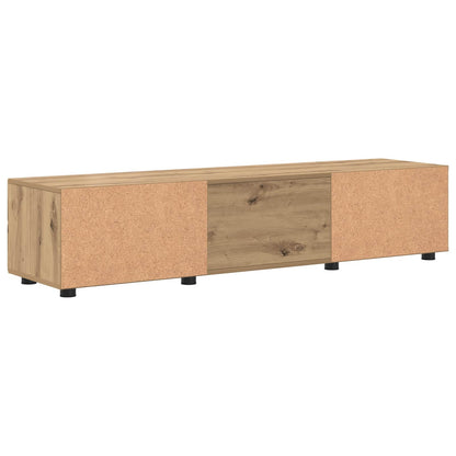 Dřevěná Skříň 150 X 39 X 30 Cm Artisanový Dub Kompozitní Dřevo