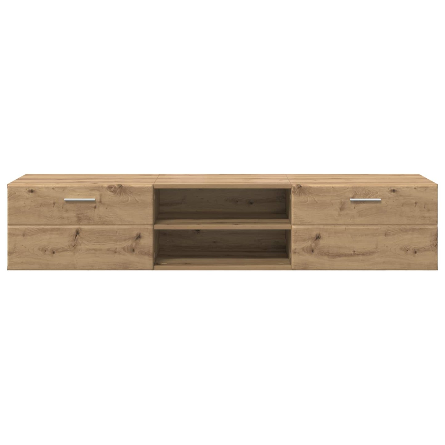 Dřevěná Skříň 150 X 39 X 30 Cm Artisanový Dub Kompozitní Dřevo