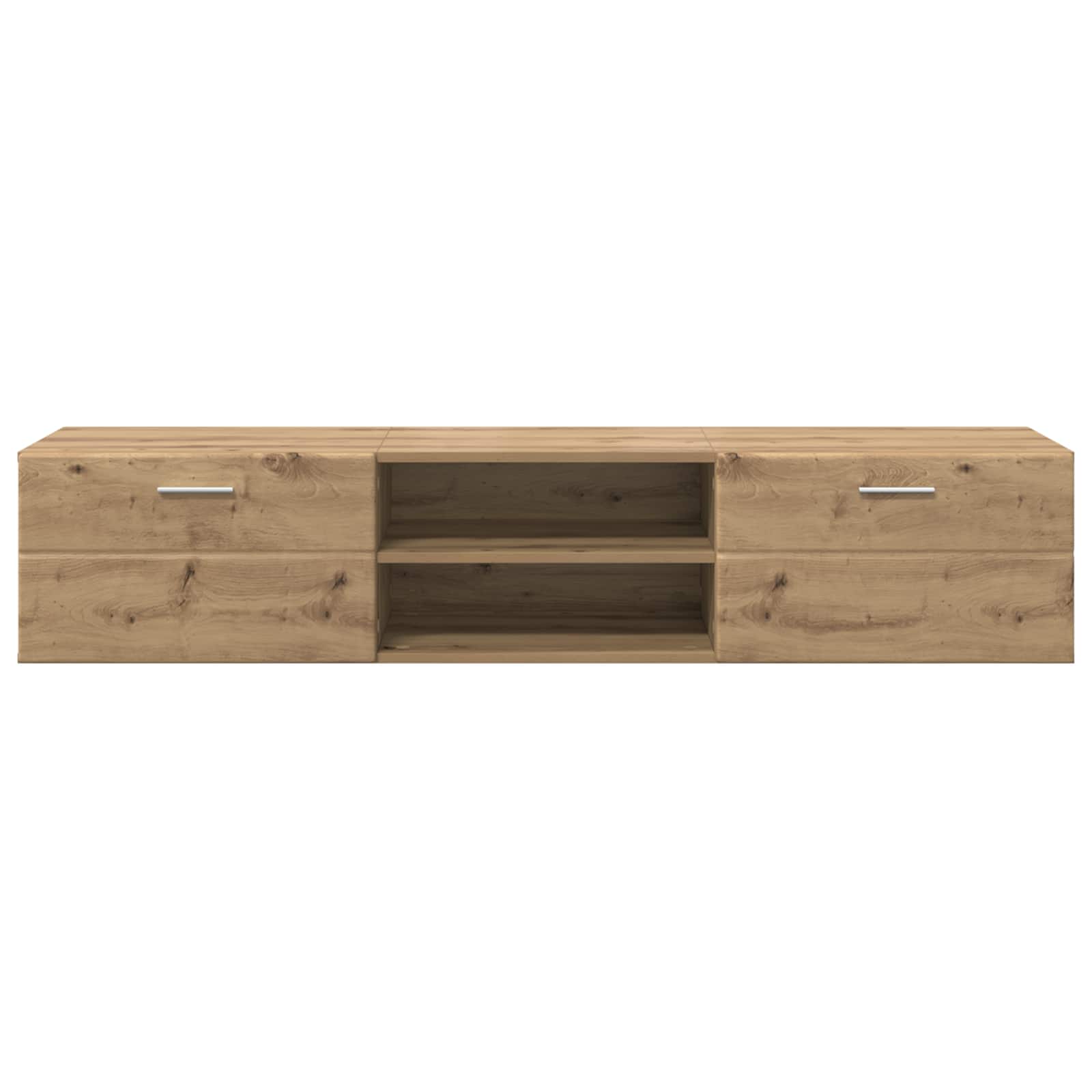 Dřevěná Skříň 150 X 39 X 30 Cm Artisanový Dub Kompozitní Dřevo