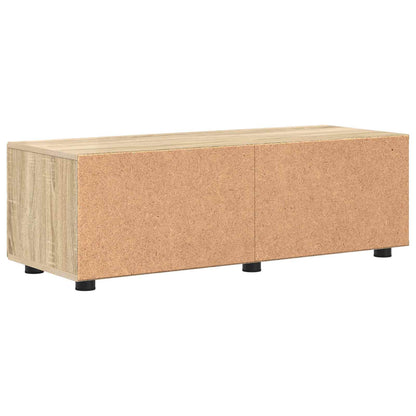 Dřevěná Skříň 100,5 X 39 X 30 Cm Sonoma Dub Kompozitní Dřevo