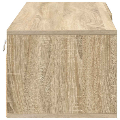 Dřevěná Skříň 100,5 X 39 X 30 Cm Sonoma Dub Kompozitní Dřevo