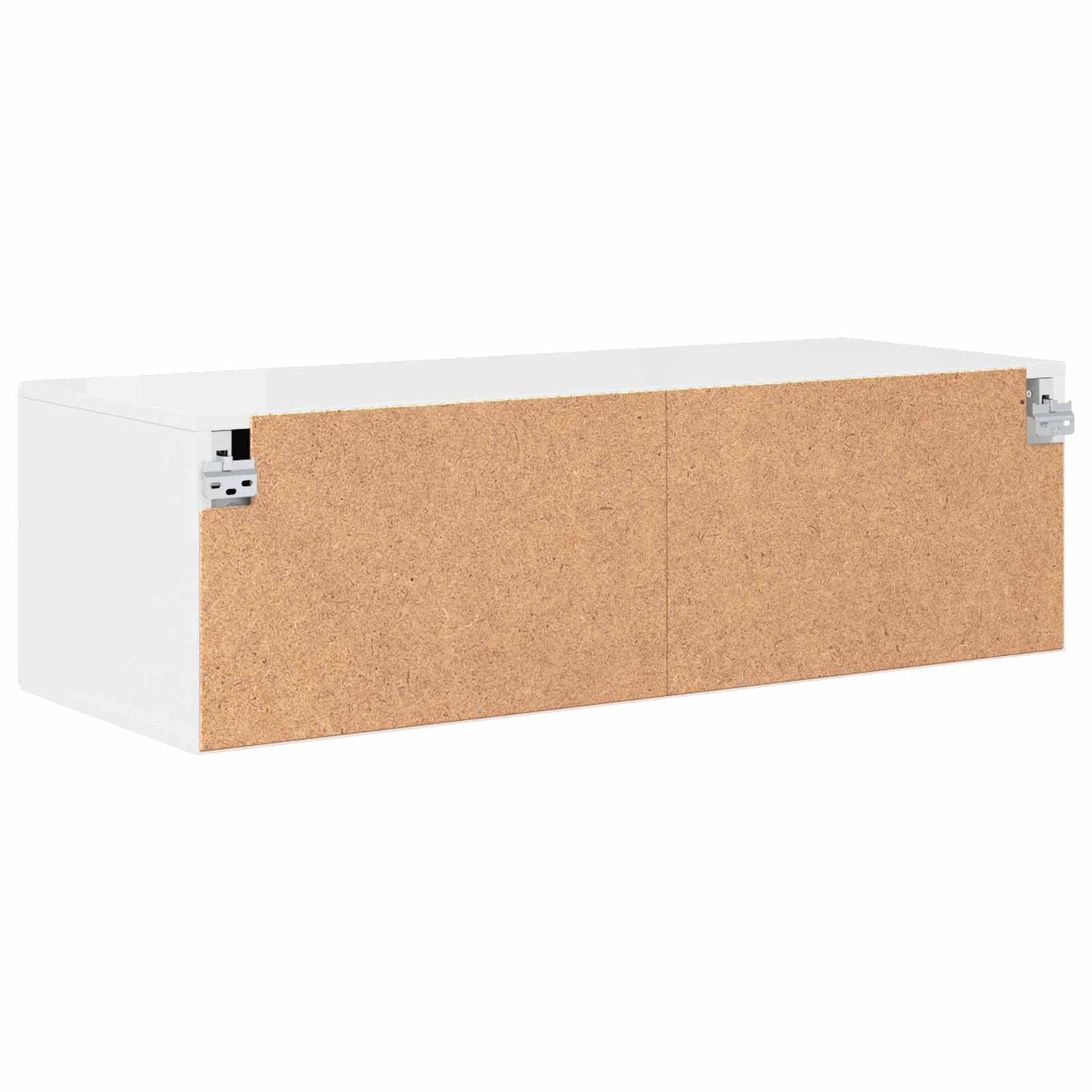 Dřevěná Skříň 100,5 X 39 X 30 Cm Betonově Šedá Kompozitní Dřevo