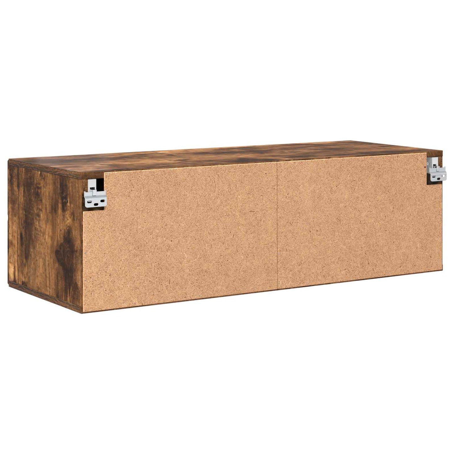 Dřevěná Skříň 100,5 X 39 X 30 Cm Kouřový Dub Kompozitní Dřevo