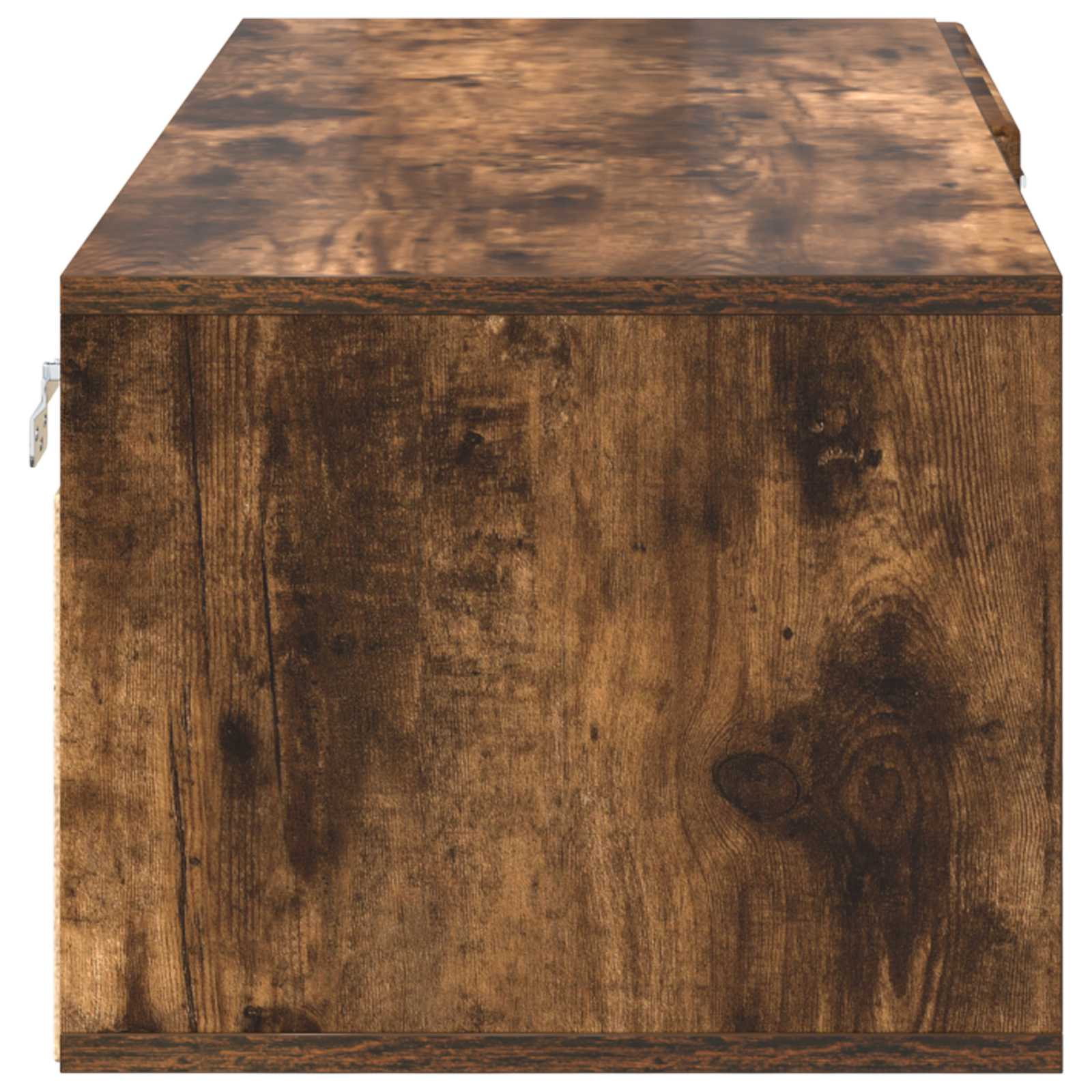 Dřevěná Skříň 100,5 X 39 X 30 Cm Kouřový Dub Kompozitní Dřevo
