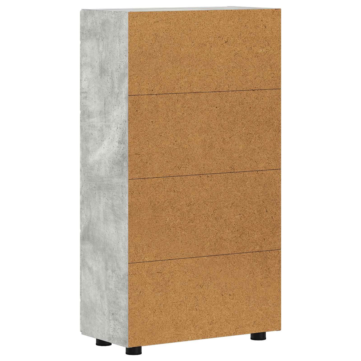 Servírovací Skříň Florin 55,5 X 29 X 100 Cm Betonově Šedá