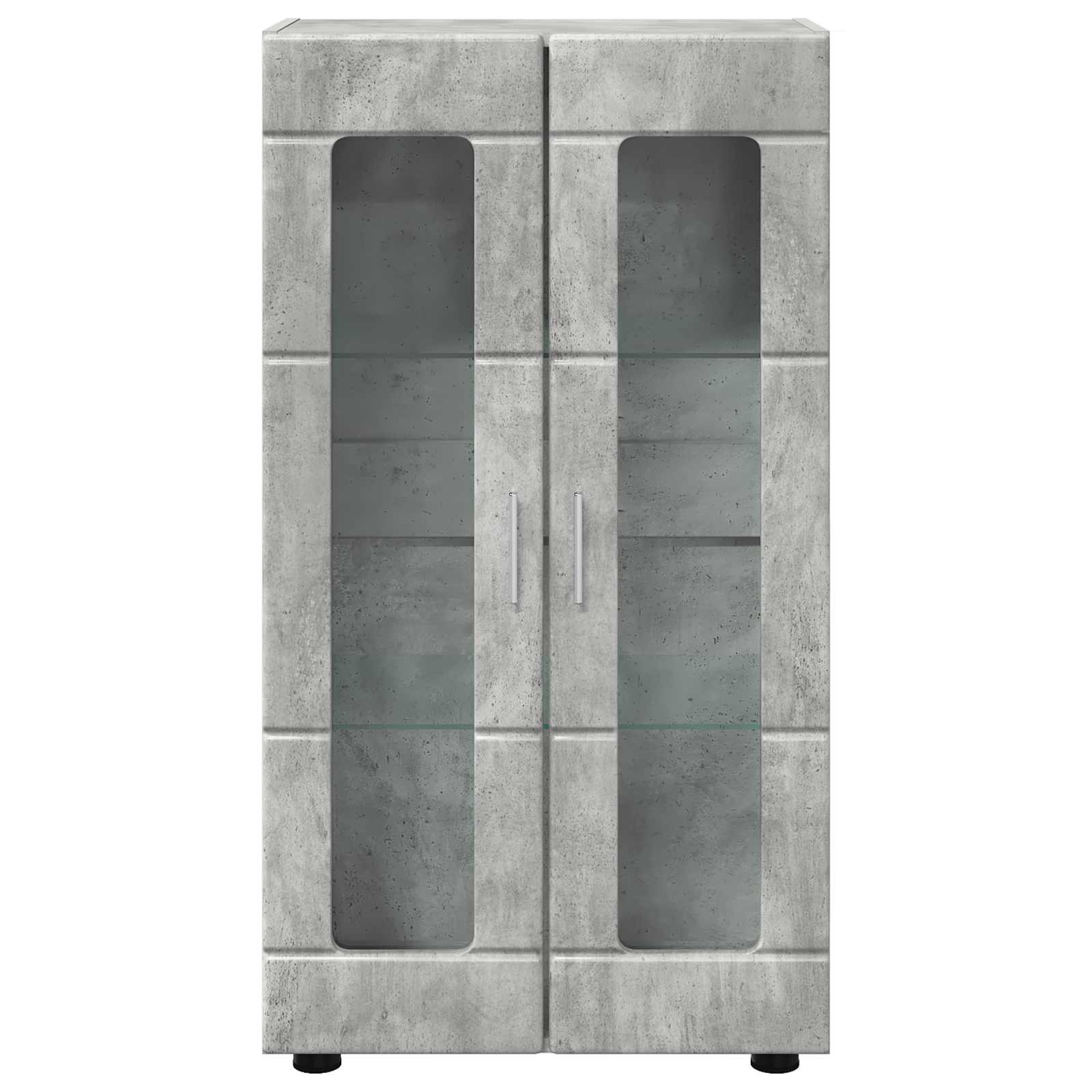 Servírovací Skříň Florin 55,5 X 29 X 100 Cm Betonově Šedá