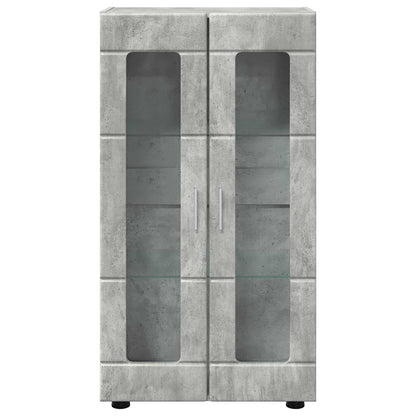 Servírovací Skříň Florin 55,5 X 29 X 100 Cm Betonově Šedá