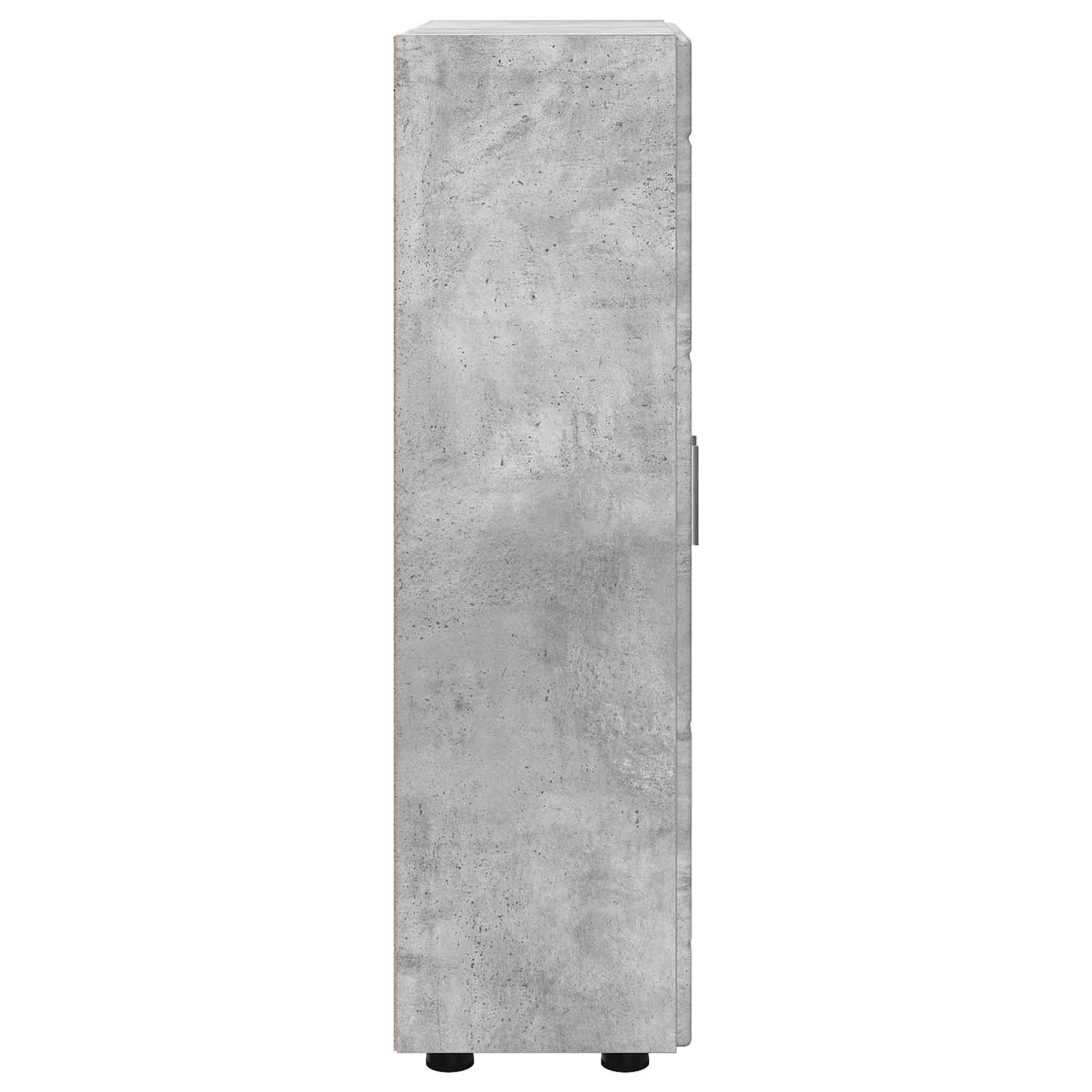 Servírovací Skříň Florin 55,5 X 29 X 100 Cm Betonově Šedá