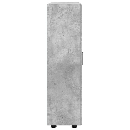 Servírovací Skříň Florin 55,5 X 29 X 100 Cm Betonově Šedá