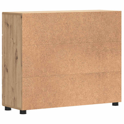 Dřevěná Skříň Artisanový Dub Kompozitní Dřevo