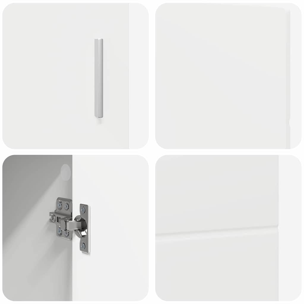 Servírovací Skříň Florin 88,5 X 30,5 X 55,5 Cm Bílá