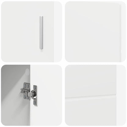 Servírovací Skříň Florin 88,5 X 30,5 X 55,5 Cm Bílá