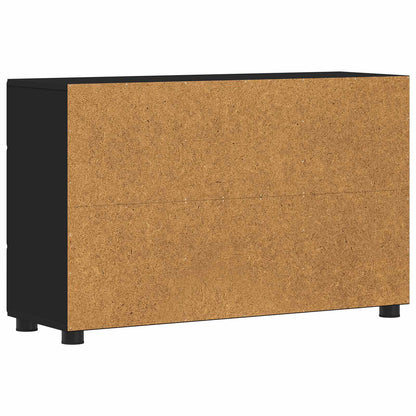 Servírovací Skříň Florin 88,5 X 30,5 X 55,5 Cm Černá