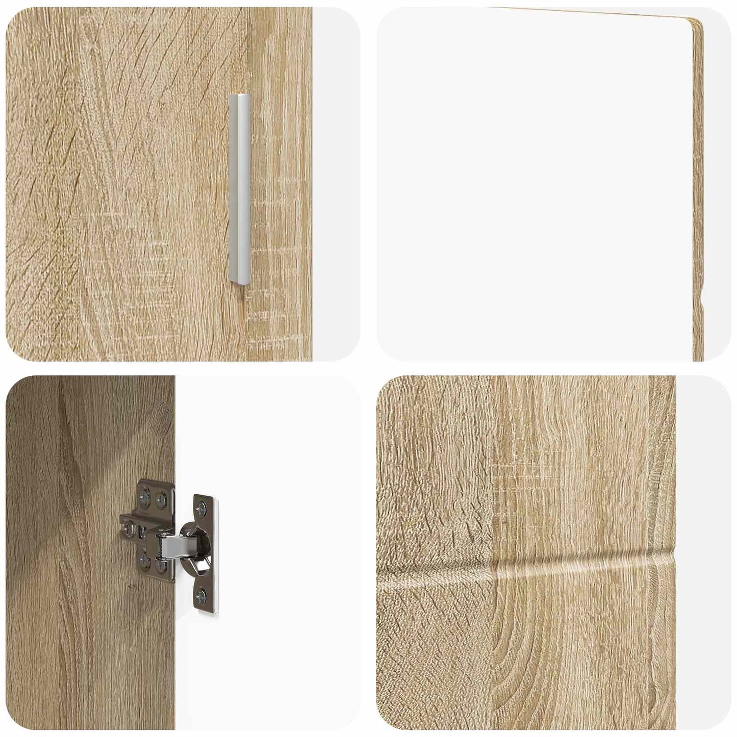 Servírovací Skříň Florin 88,5 X 30,5 X 55,5 Cm Sonoma Dub