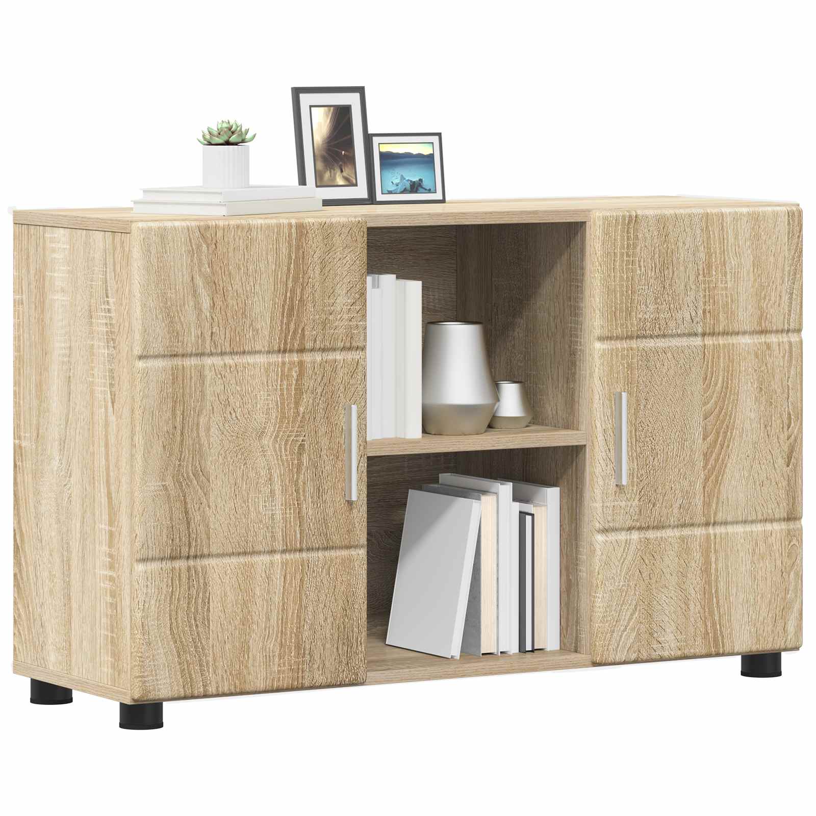 Servírovací Skříň Florin 88,5 X 30,5 X 55,5 Cm Sonoma Dub