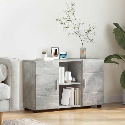 Servírovací Skříň Florin 88,5 X 30,5 X 55,5 Cm Betonově Šedá