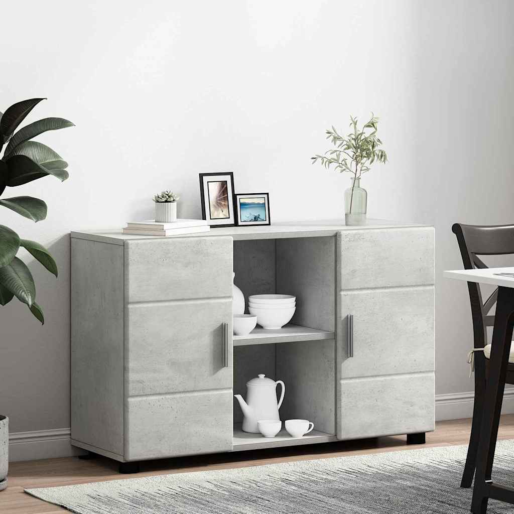 Servírovací Skříň Florin 88,5 X 30,5 X 55,5 Cm Betonově Šedá