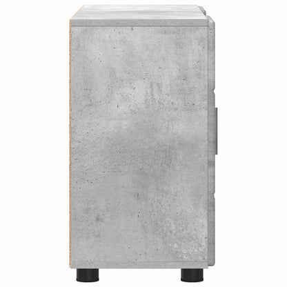 Servírovací Skříň Florin 88,5 X 30,5 X 55,5 Cm Betonově Šedá