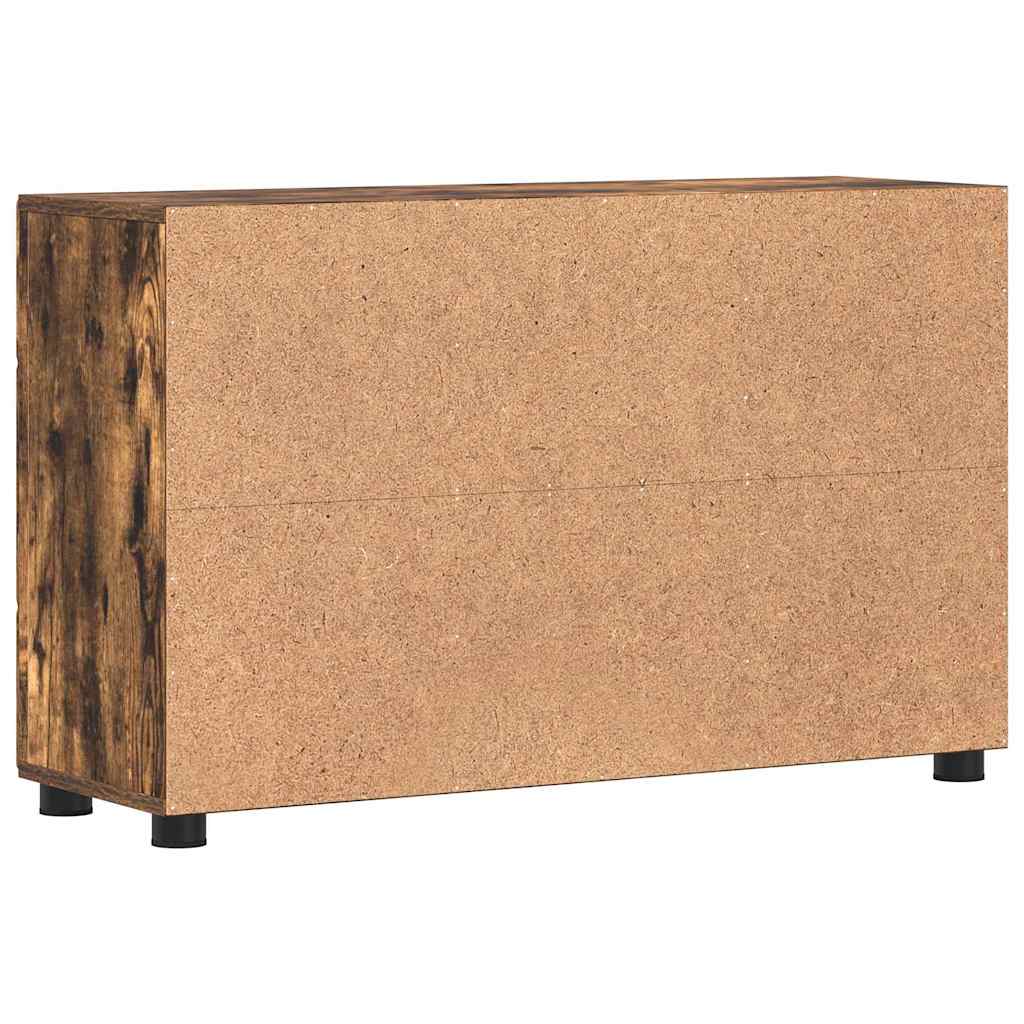 Servírovací Skříň Florin 88,5 X 30,5 X 55,5 Cm Kouřový Dub