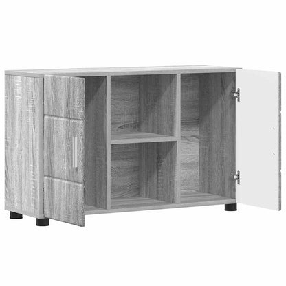 Servírovací Skříň Florin 88,5 X 30,5 X 55,5 Cm Šedá Sonoma