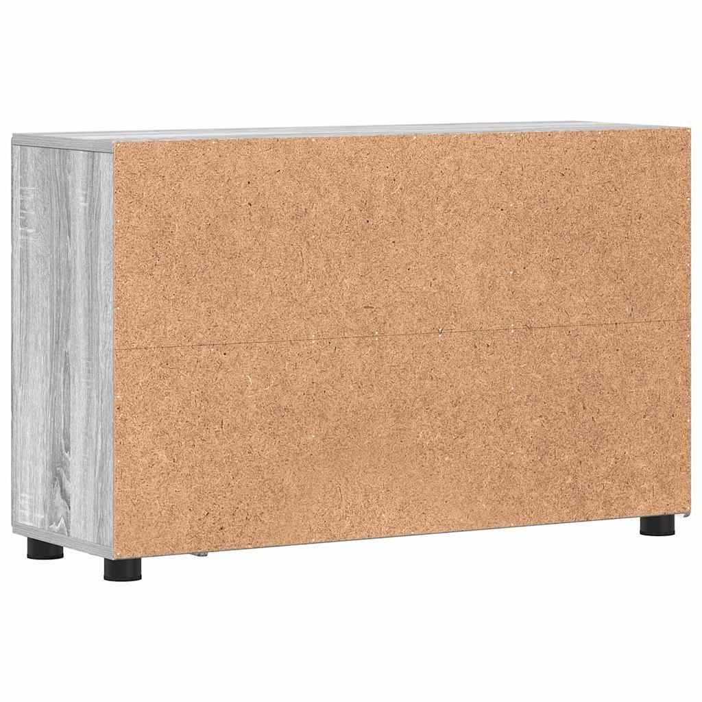 Servírovací Skříň Florin 88,5 X 30,5 X 55,5 Cm Šedá Sonoma