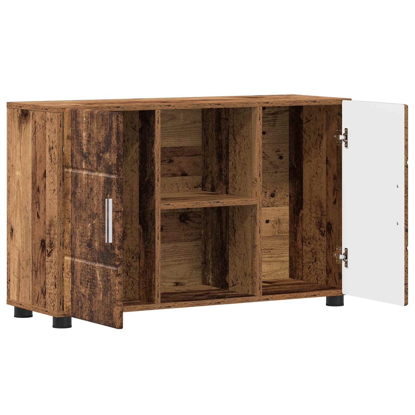 Servírovací Skříň Florin 88,5 X 30,5 X 55,5 Cm Staré Dřevo