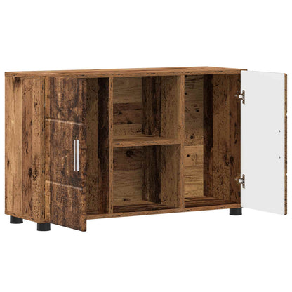 Servírovací Skříň Florin 88,5 X 30,5 X 55,5 Cm Staré Dřevo