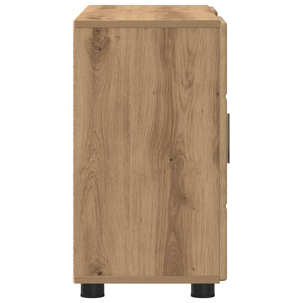 Servírovací Skříň Florin 88,5 X 30,5 X 55,5 Cm Artisanový Dub