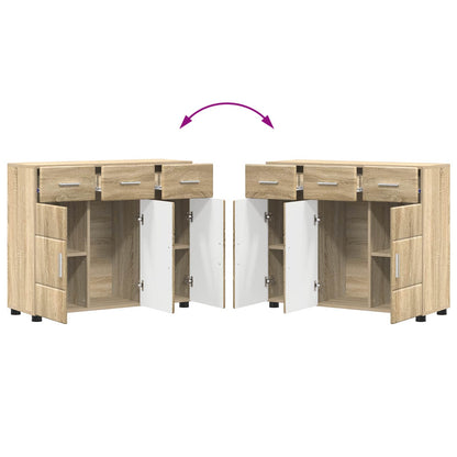 Servírovací Skříň Florin 88,5 X 30,5 X 73 Cm Sonoma Dub